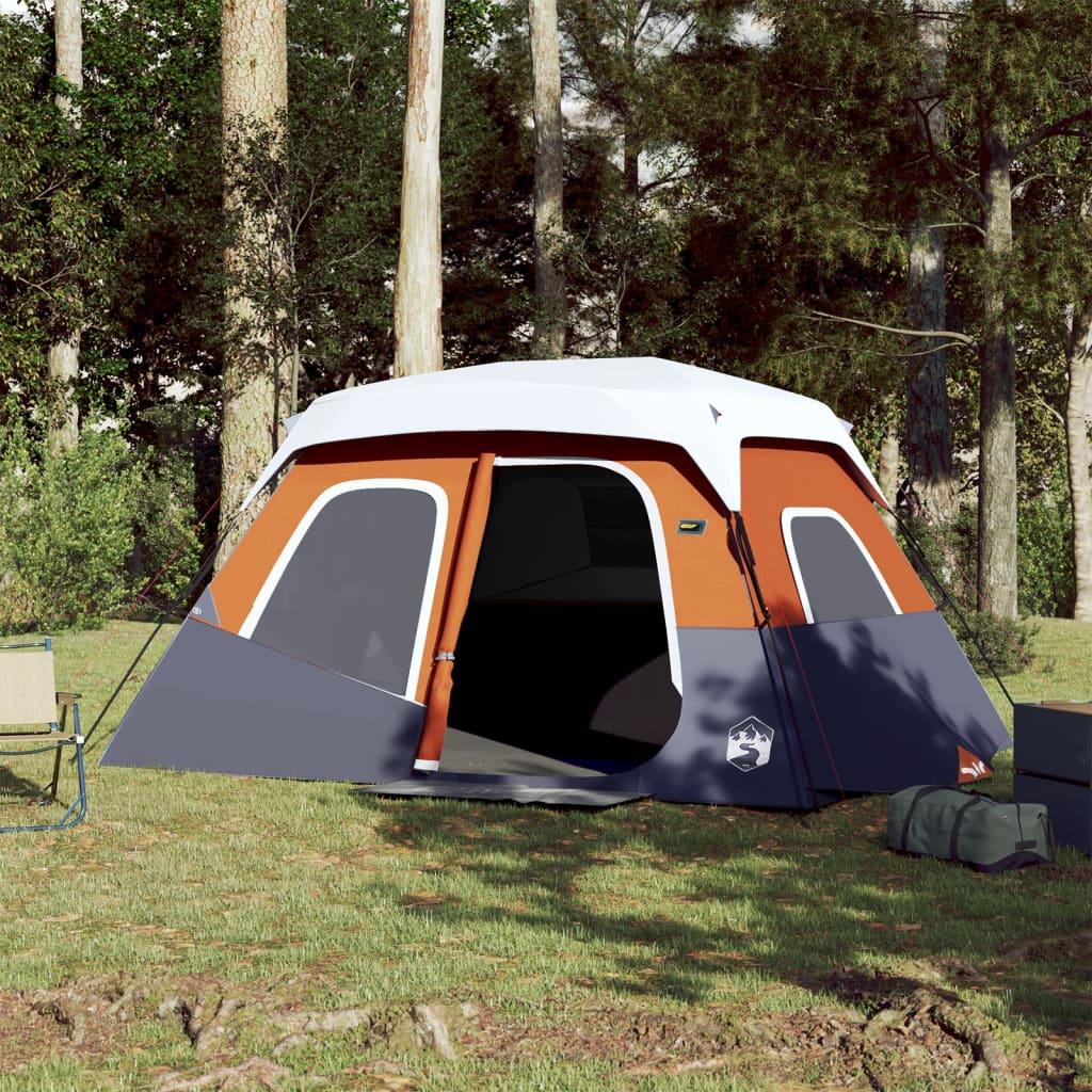 Family Tent With Led 6-Person Light Quick Release