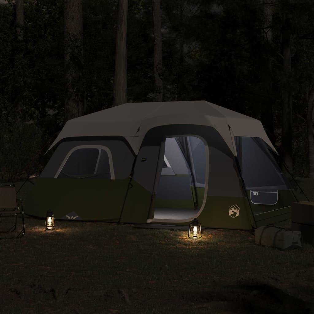 Family Tent With Led 9-Person Light Quick Release