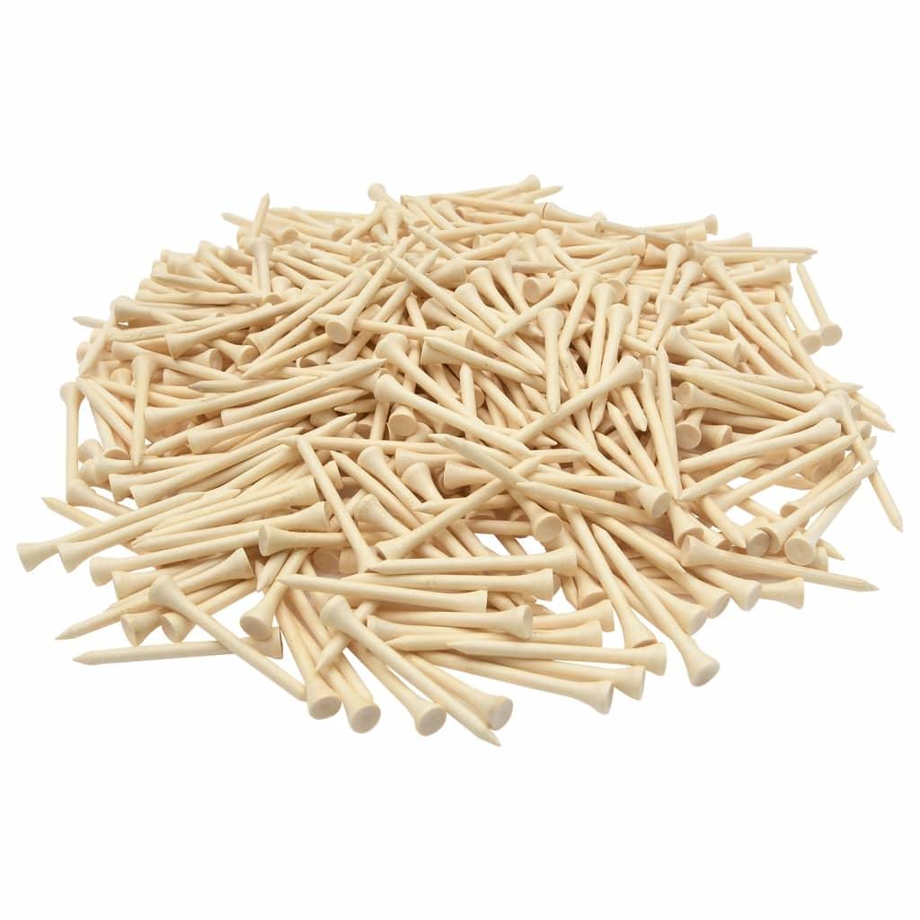 Golf Tees 1000 Pcs Bamboo