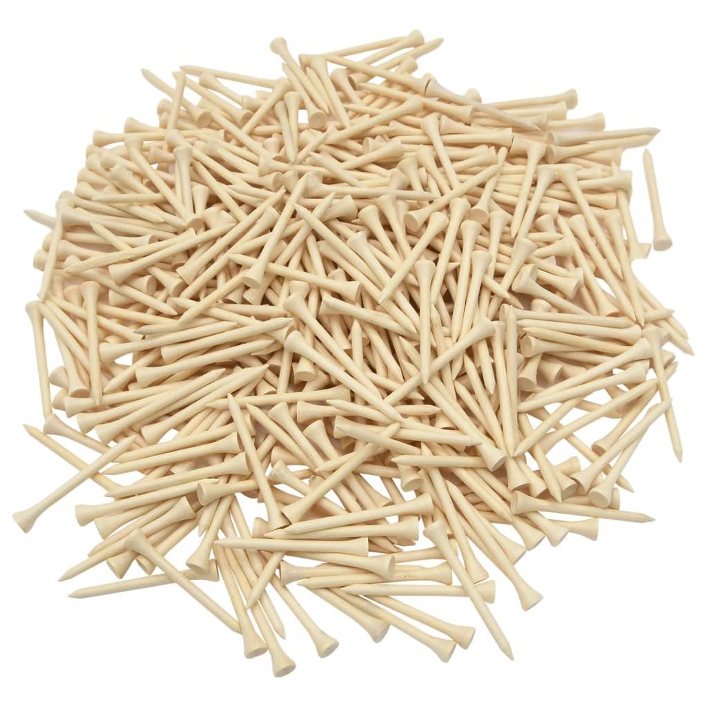 Golf Tees 1000 Pcs Bamboo