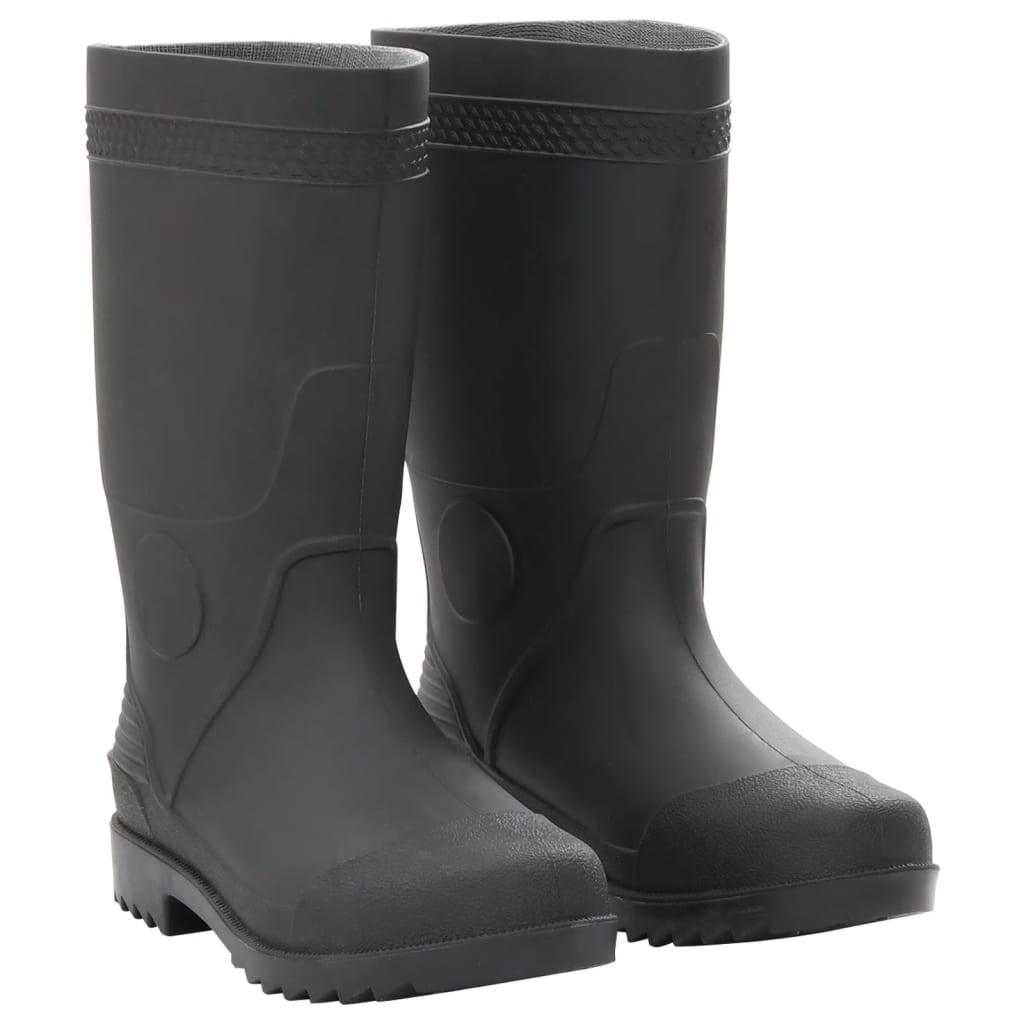 Rain Boots Black Size 43 Pvc