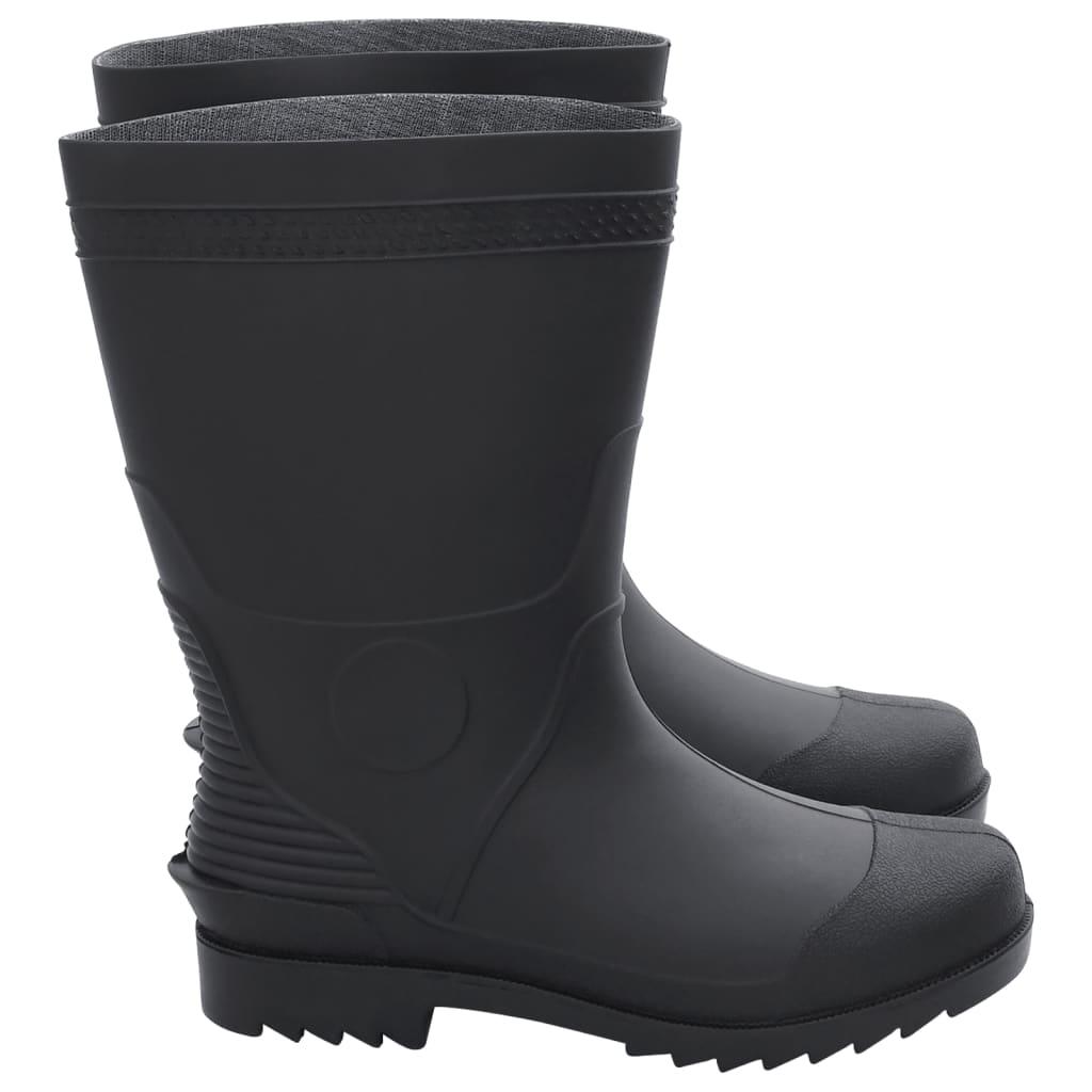 Rain Boots Black Size 43 Pvc