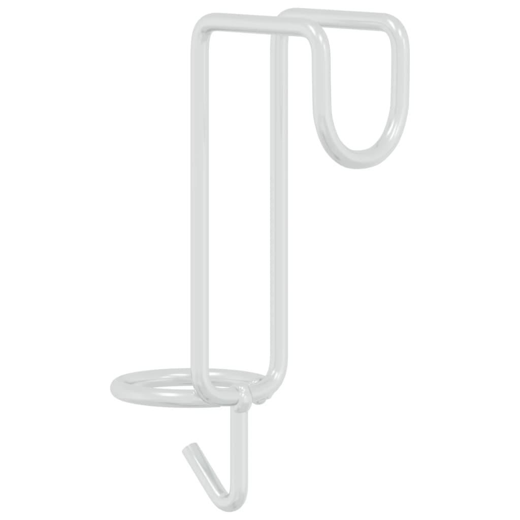 Bucket Hook Portable Silver Galvanised Steel