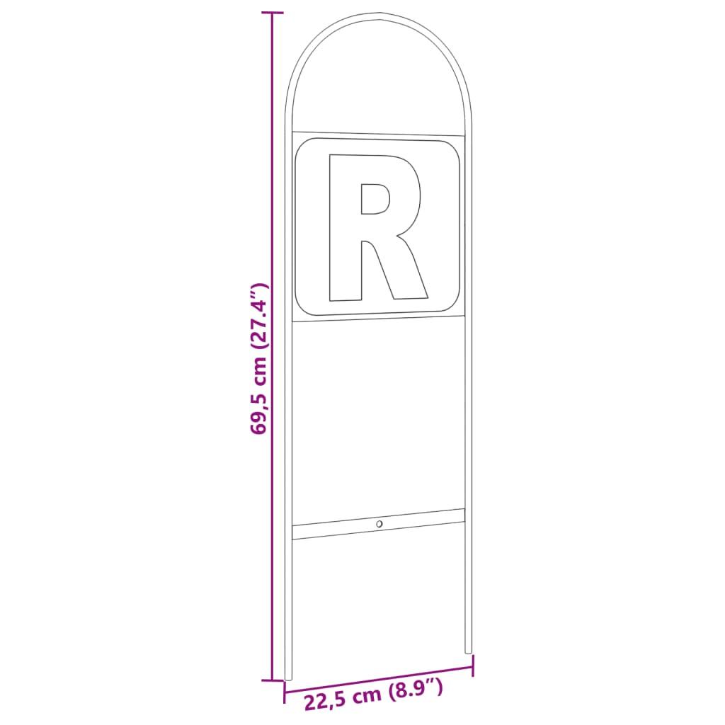 Dressage Markers 4 Pcs Steel