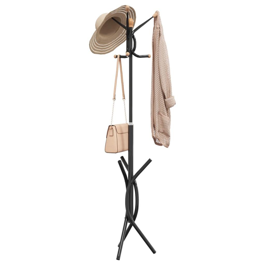 Coat Stand 176 Cm Powder-Coated Iron