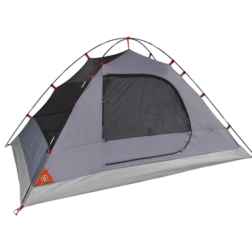 Camping Tent Dome And Orange Waterproof