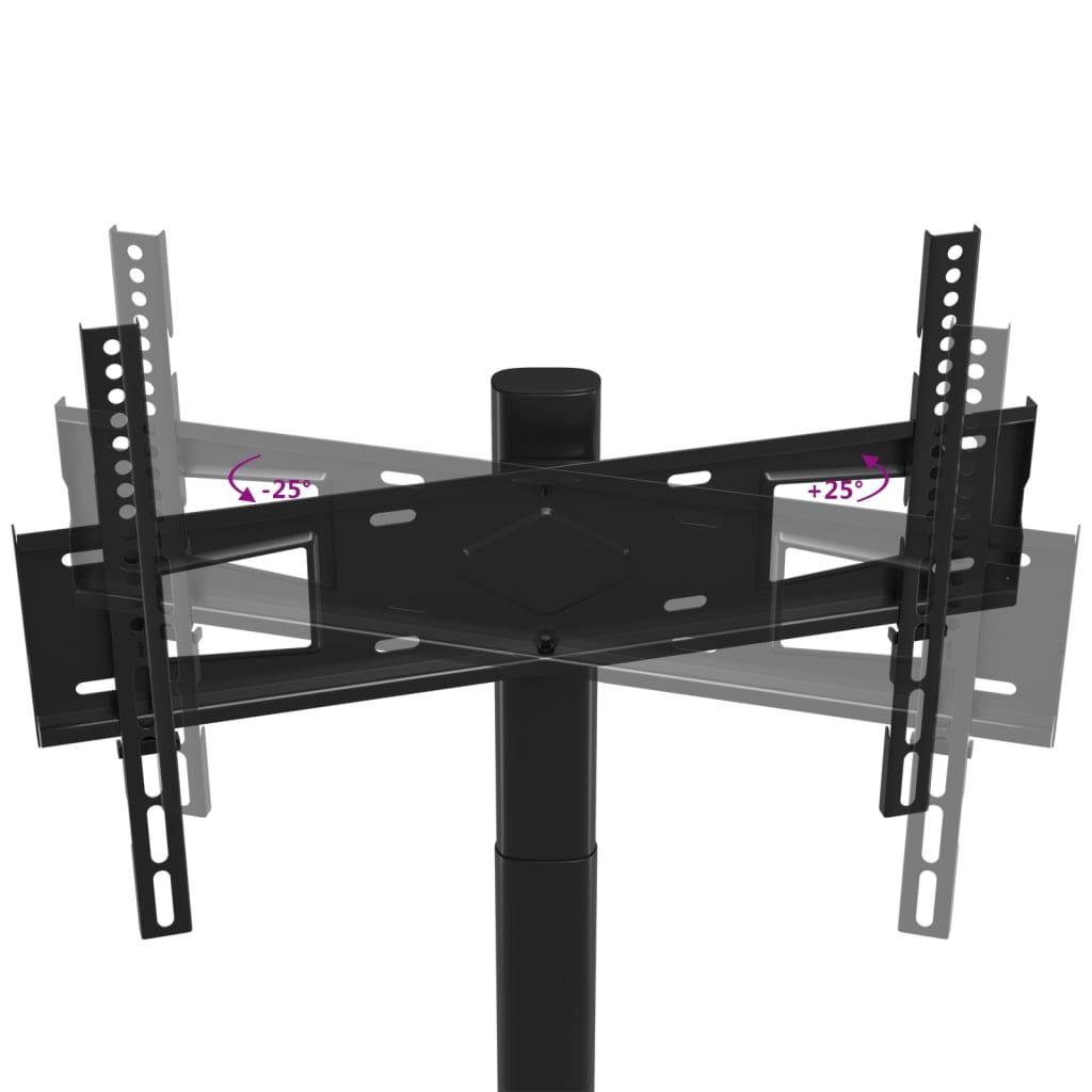 Corner Tv Stand For 32-65 Inch Black