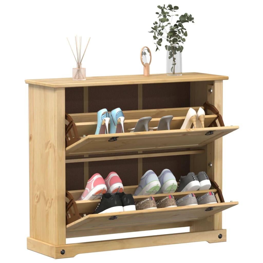 Shoe Cabinet Corona Solid Wood Pine