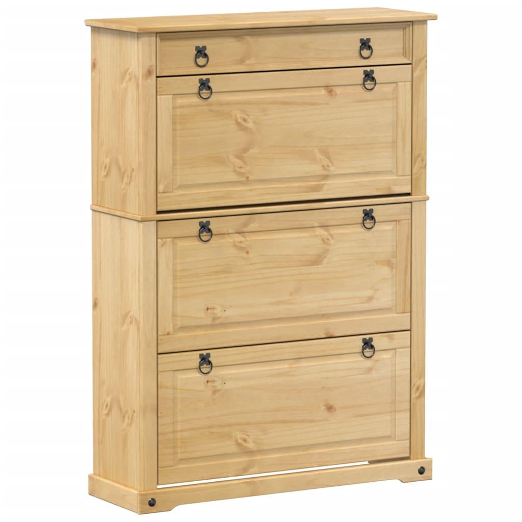 Shoe Cabinet Corona Solid Wood Pine