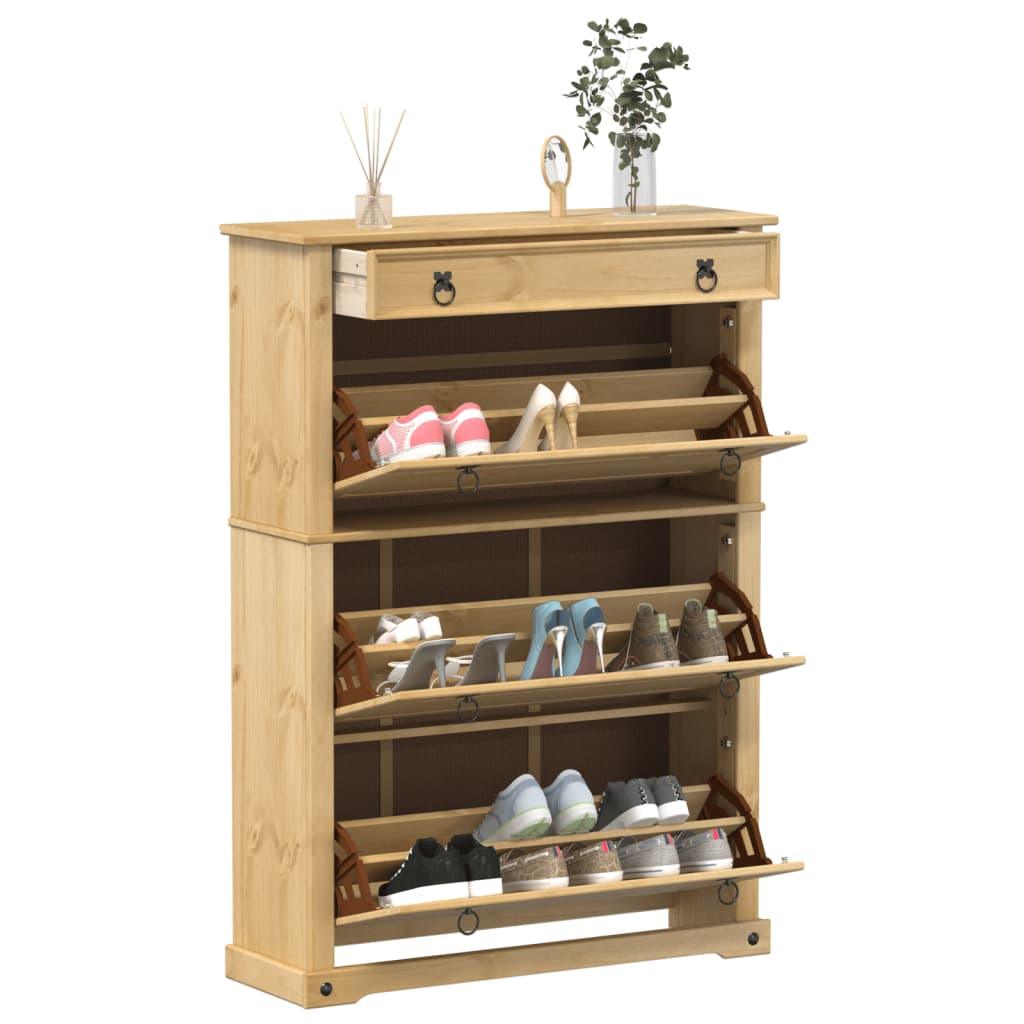 Shoe Cabinet Corona Solid Wood Pine