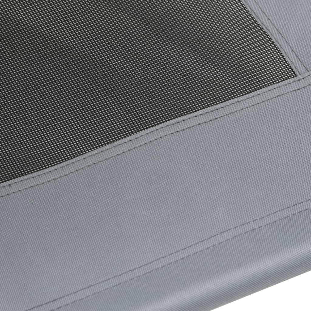 Trendyproduct.co.uk Dog Bed With Canopy Anthracite Oxford Fabric And Steel vidaXL Animals & Pet Supplies Animals & Pet Supplies > Pet Supplies > Dog Supplies > Dog Beds Anthracite Dog Beds Dog Supplies parcel Pet Supplies vidaXL