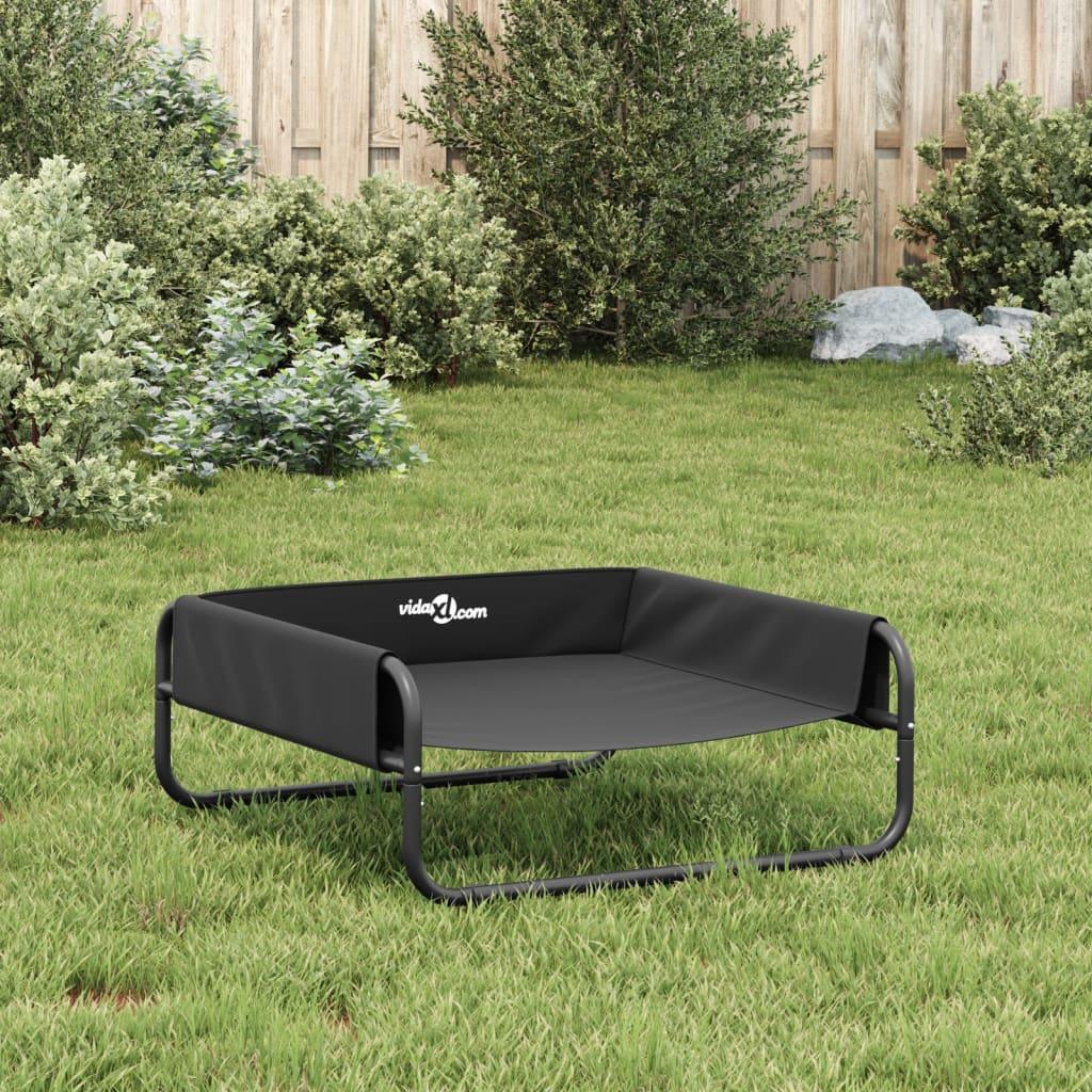 Trendyproduct.co.uk Elevated Dog Bed Anthracite Oxford Fabric And Steel vidaXL Animals & Pet Supplies Animals & Pet Supplies > Pet Supplies > Dog Supplies > Dog Beds Anthracite Dog Beds Dog Supplies parcel Pet Supplies vidaXL