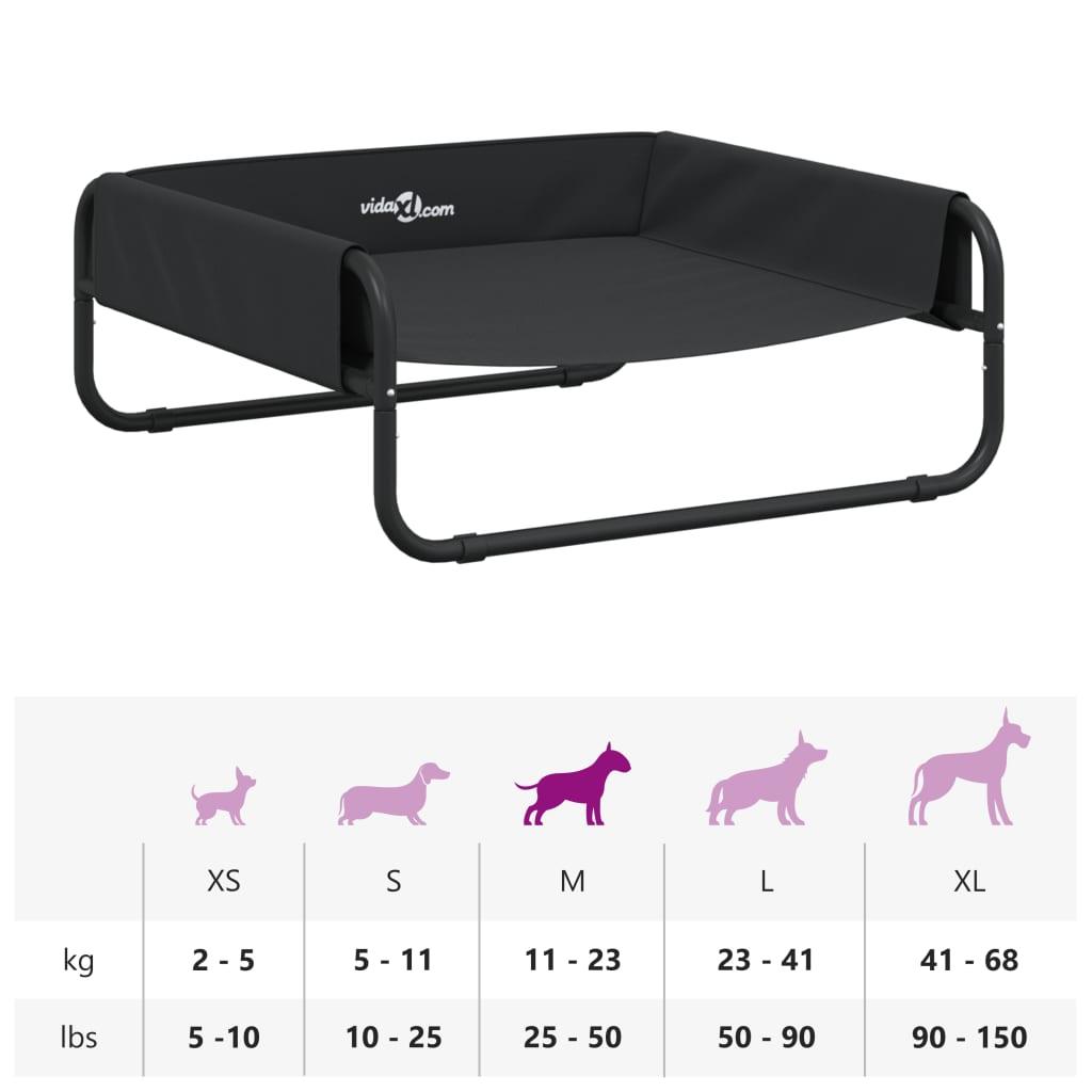 Trendyproduct.co.uk Elevated Dog Bed Anthracite Oxford Fabric And Steel vidaXL Animals & Pet Supplies Animals & Pet Supplies > Pet Supplies > Dog Supplies > Dog Beds Anthracite Dog Beds Dog Supplies parcel Pet Supplies vidaXL