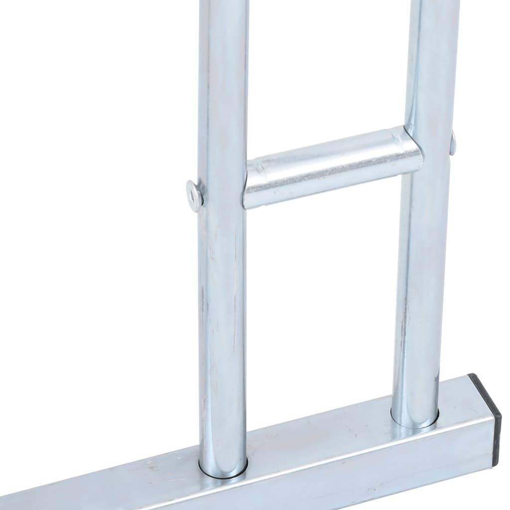 Bicycle Stand For 3 Bikes Floor Freestanding Galvanised Steel