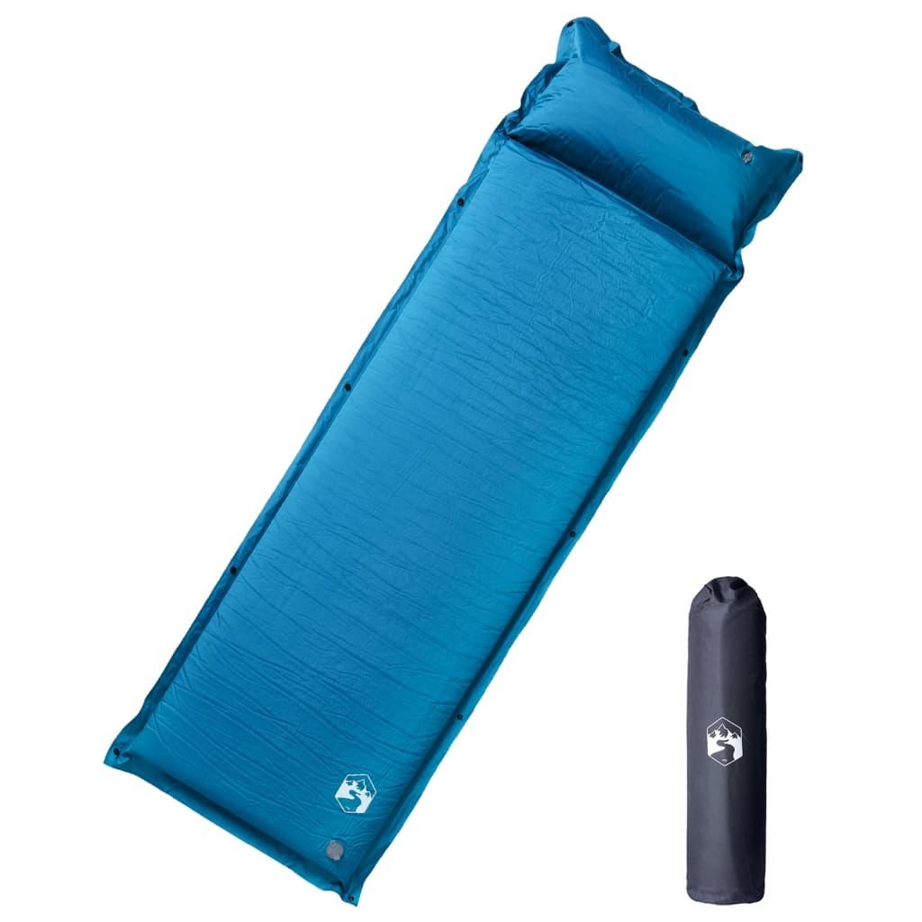 Self Inflating Camping Mattress With Pillow 1-Person