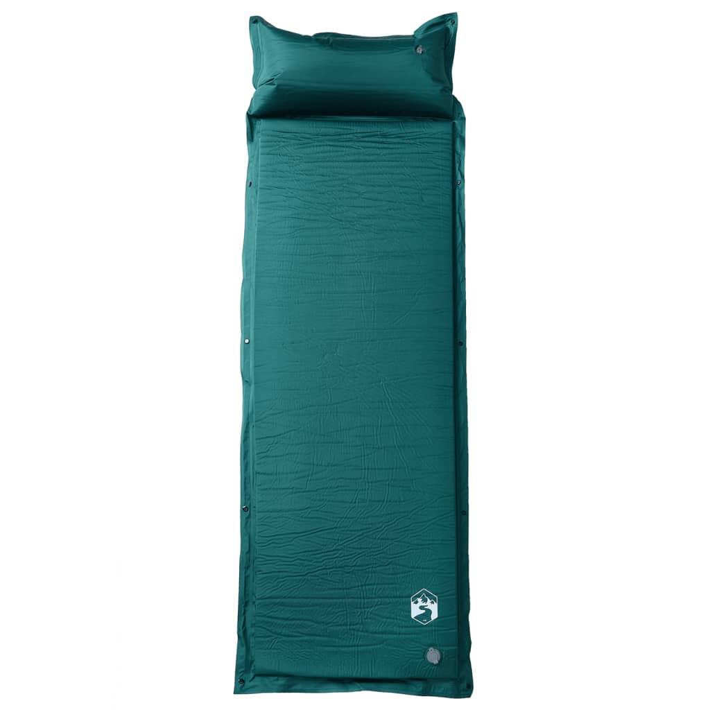 Self Inflating Camping Mattress With Pillow 1-Person