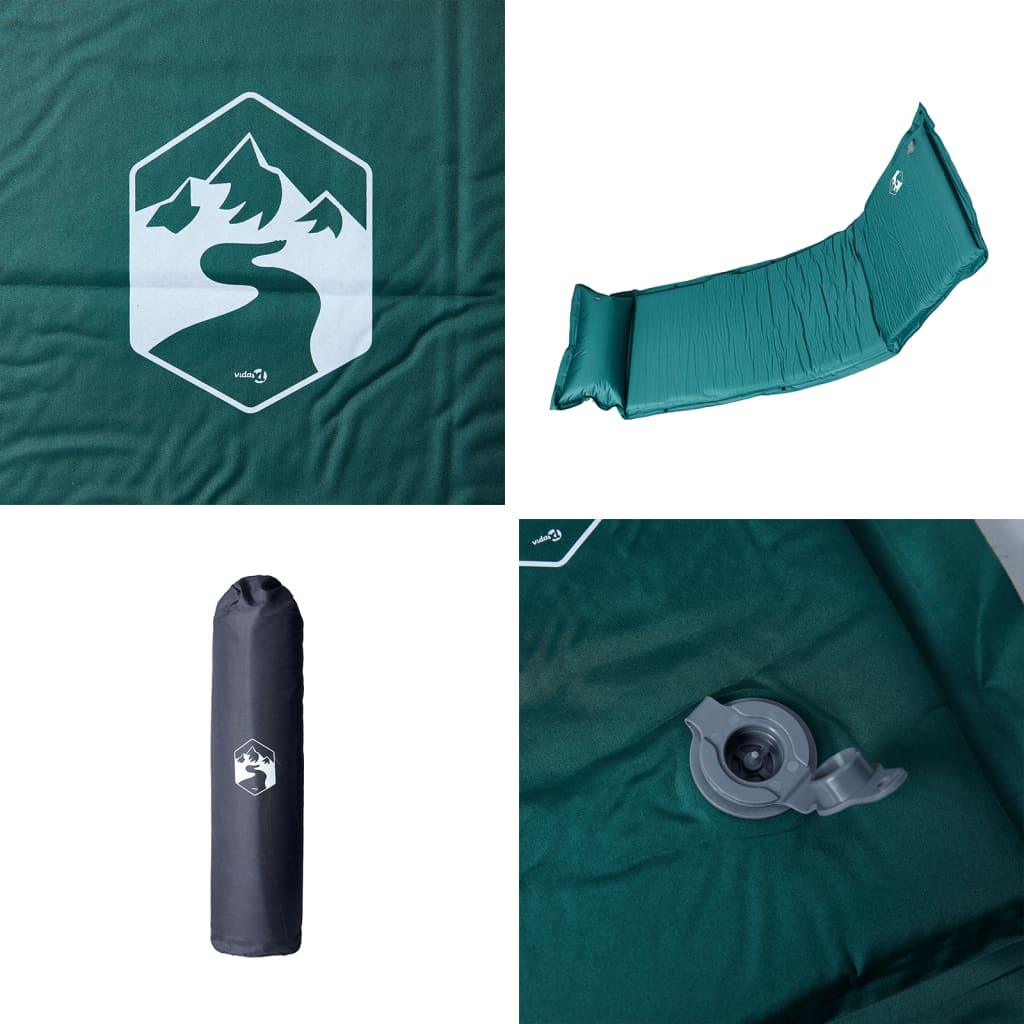 Self Inflating Camping Mattress With Pillow 1-Person