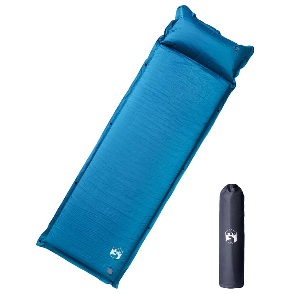 Self Inflating Camping Mattress With Pillow 1-Person