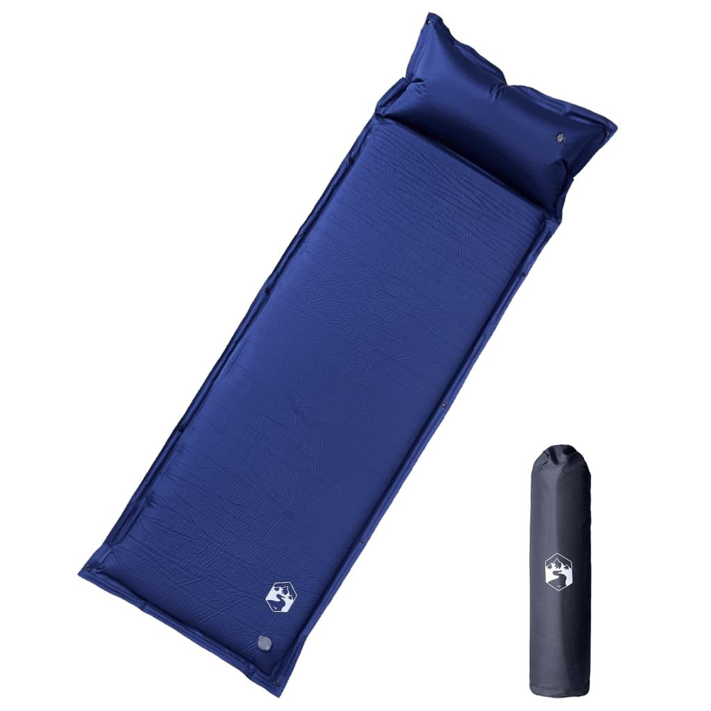 Self Inflating Camping Mattress With Pillow 1-Person