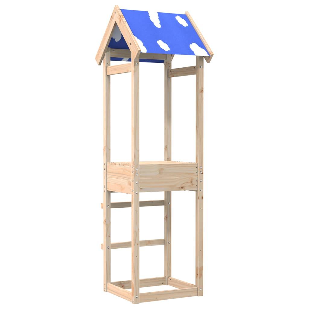 Play Tower 52.5X46.5X195 Cm Solid Wood Pine