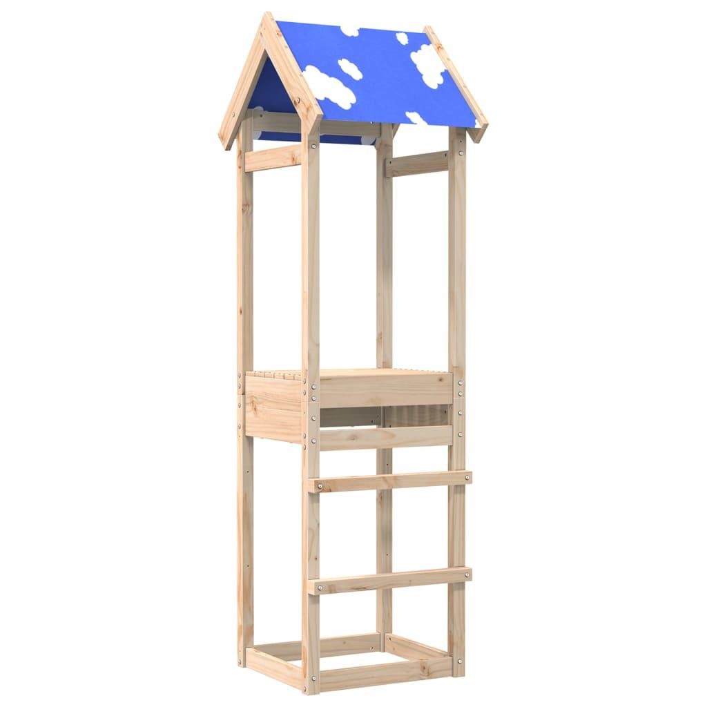 Play Tower 52.5X46.5X195 Cm Solid Wood Pine