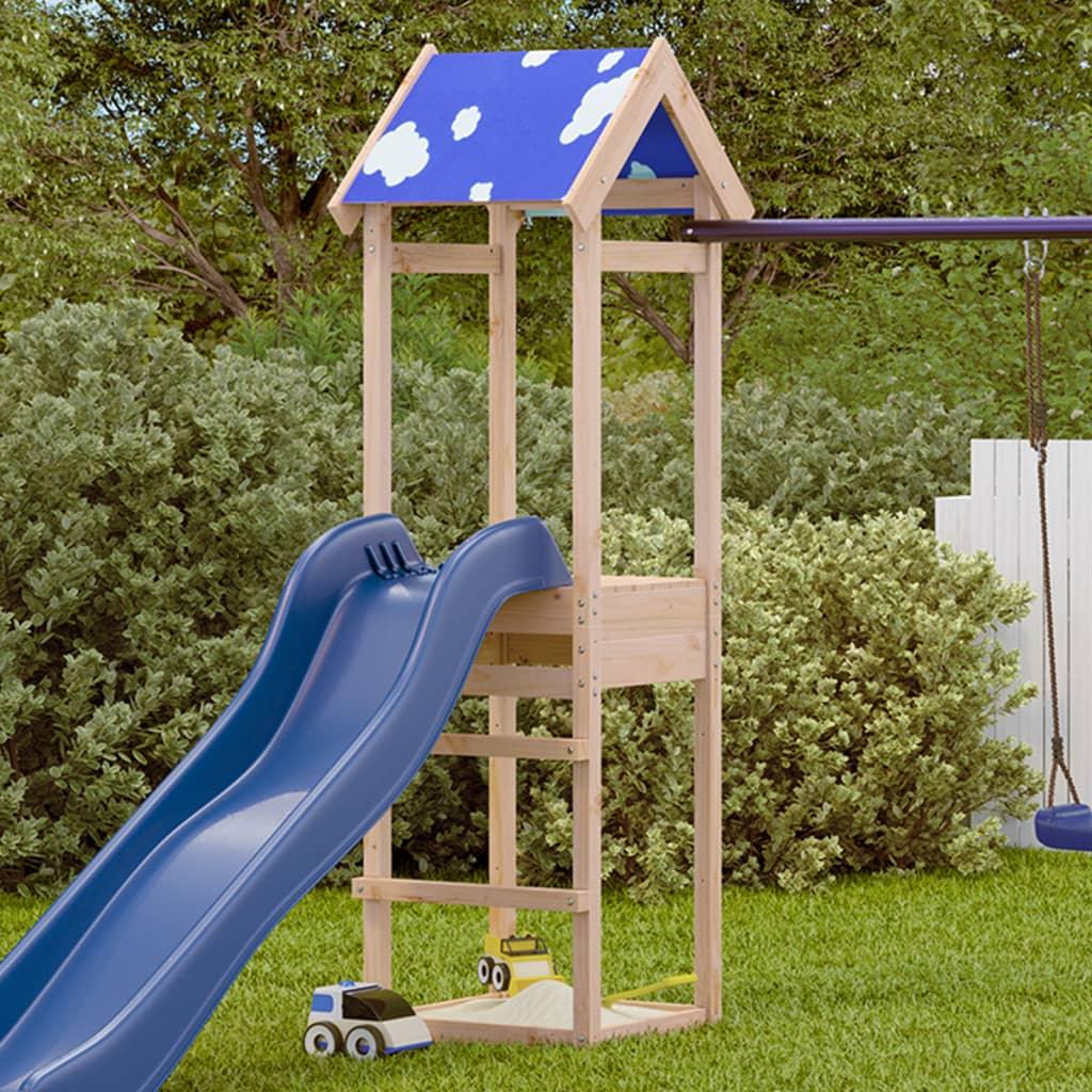 Play Tower 52.5X46.5X195 Cm Solid Wood Pine