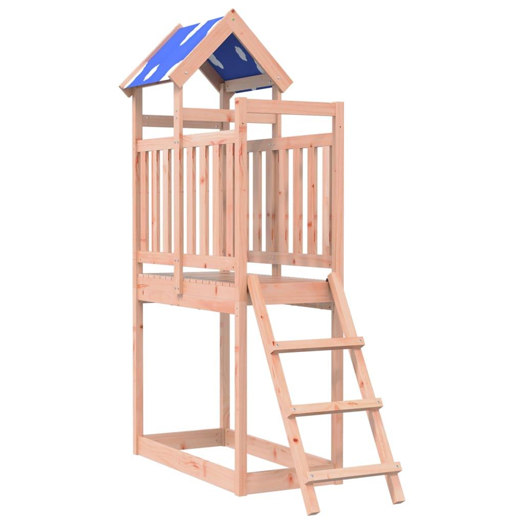 Play Tower With Ladder 110.5X52.5X215 Cm Solid Wood Douglas Fir