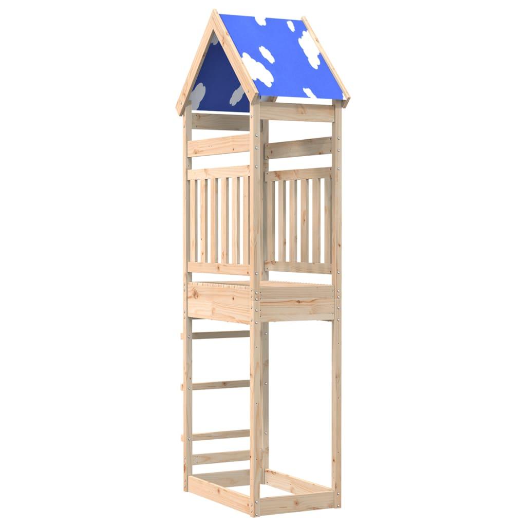 Play Tower 85X52.5X265 Cm Solid Wood Pine