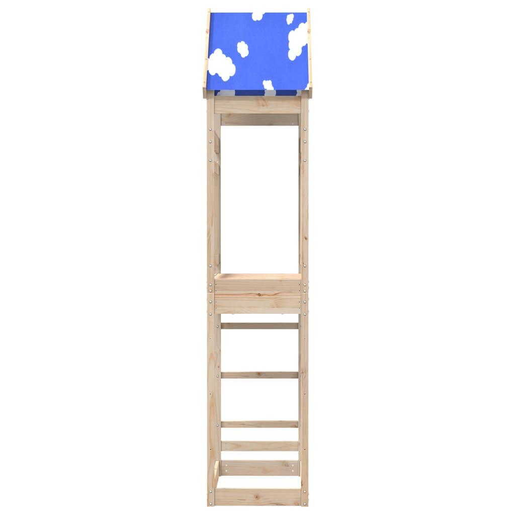 Play Tower 85X52.5X265 Cm Solid Wood Pine