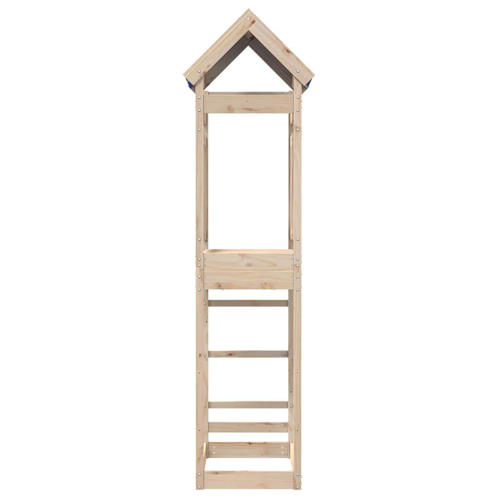 Play Tower 85X52.5X239 Cm Solid Wood Pine