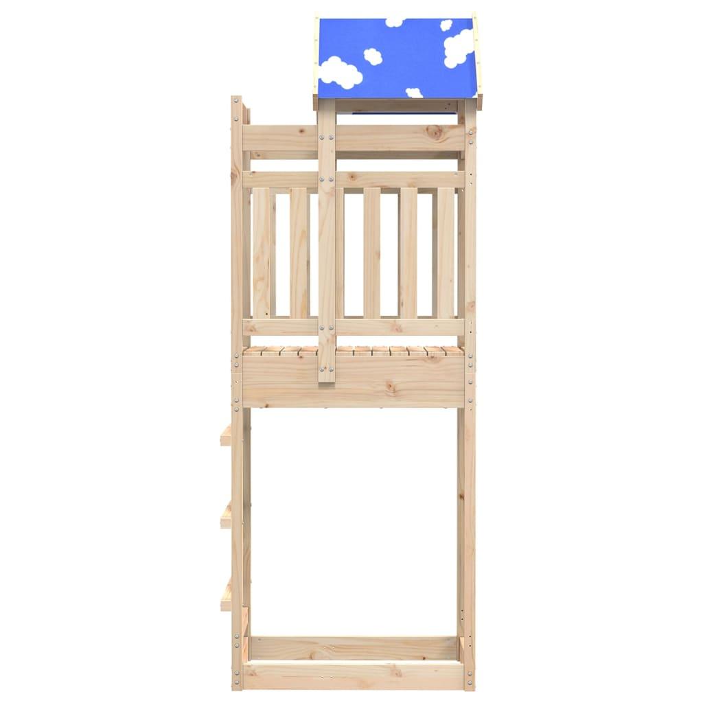 Play Tower 85X52.5X239 Cm Solid Wood Pine