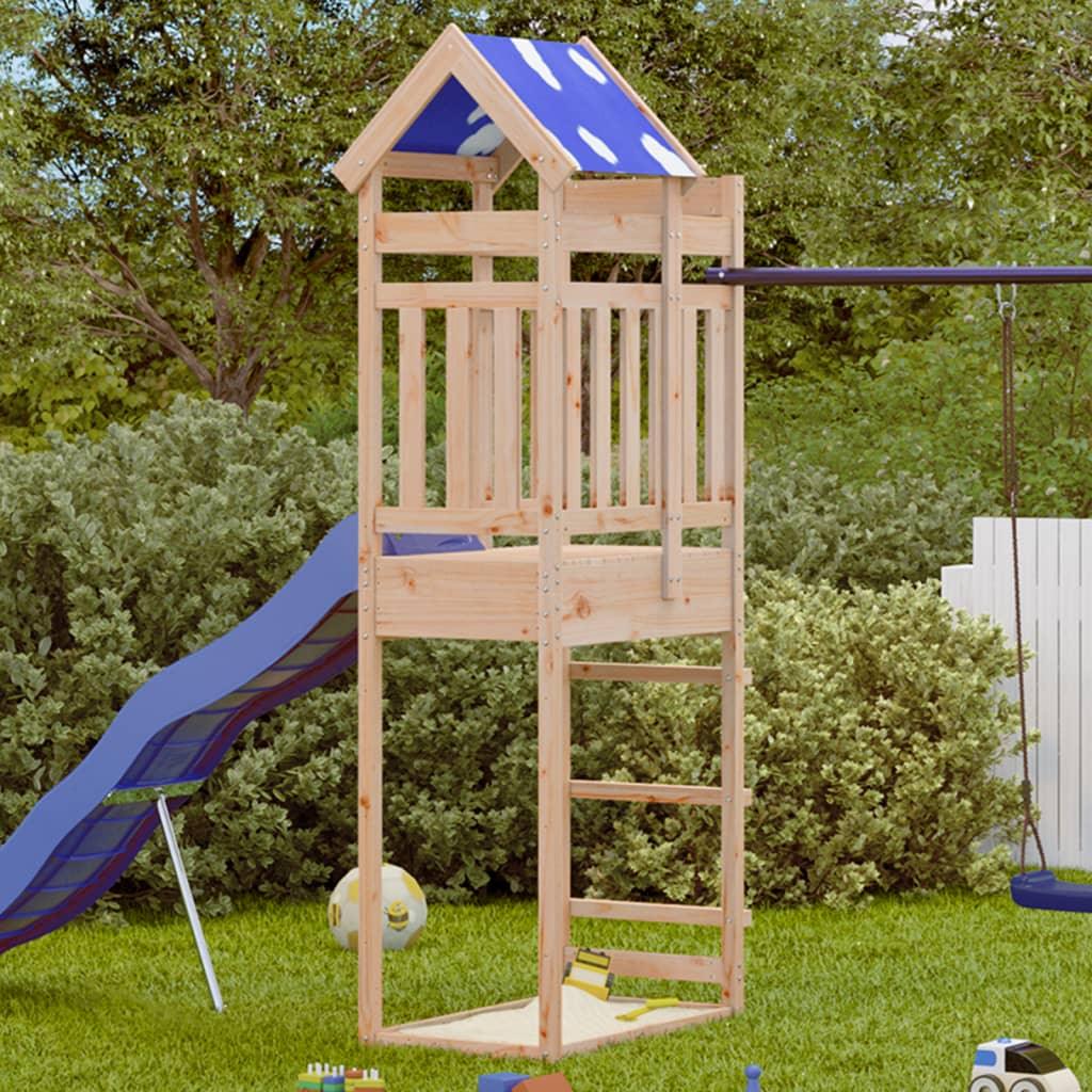 Play Tower 85X52.5X239 Cm Solid Wood Douglas Fir