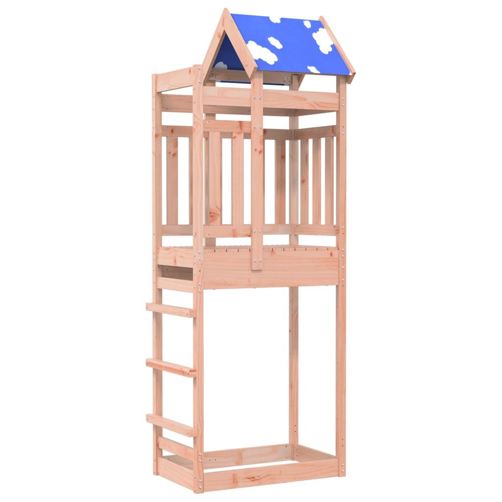 Play Tower 85X52.5X239 Cm Solid Wood Douglas Fir