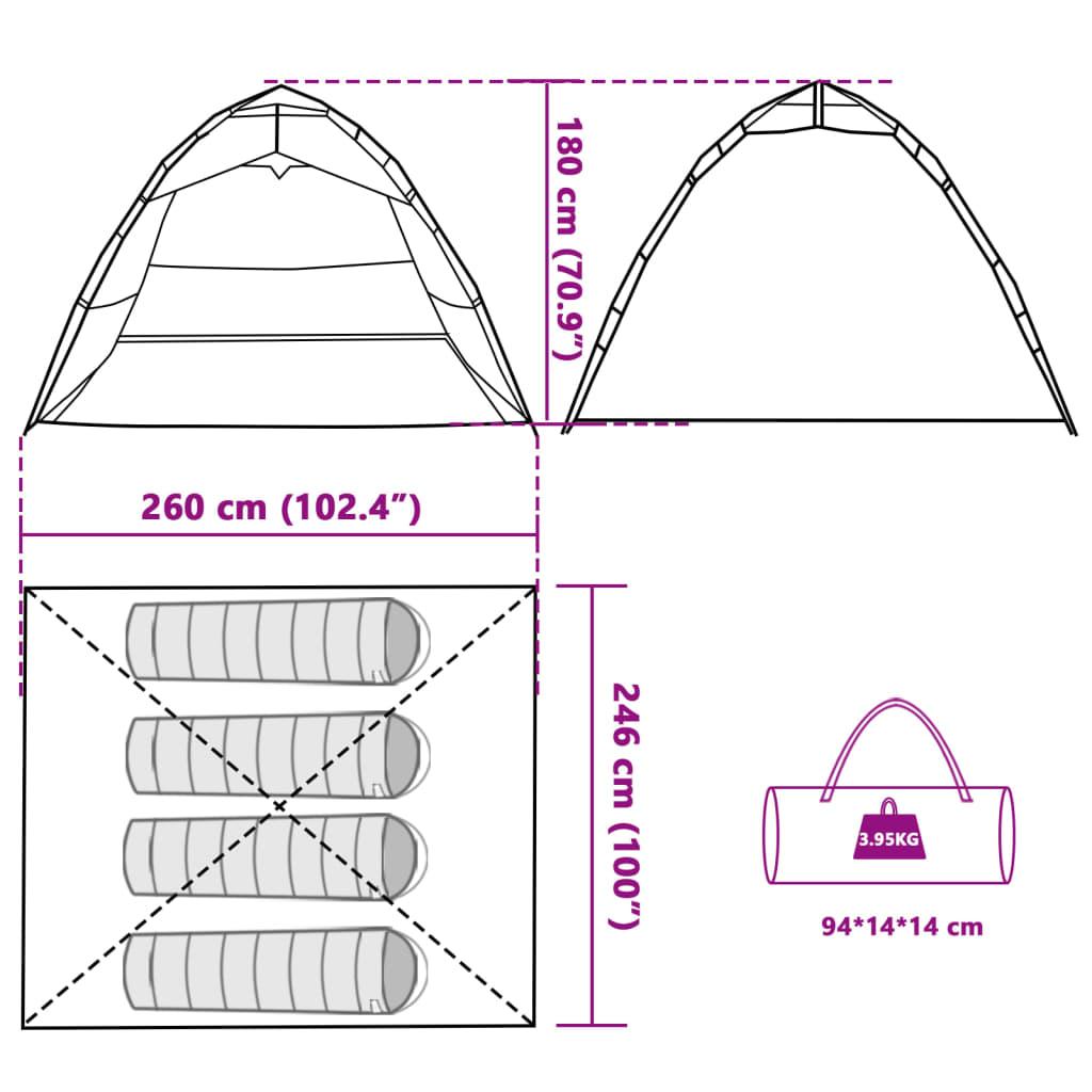 Fishing Tent 4-Person Quick Release