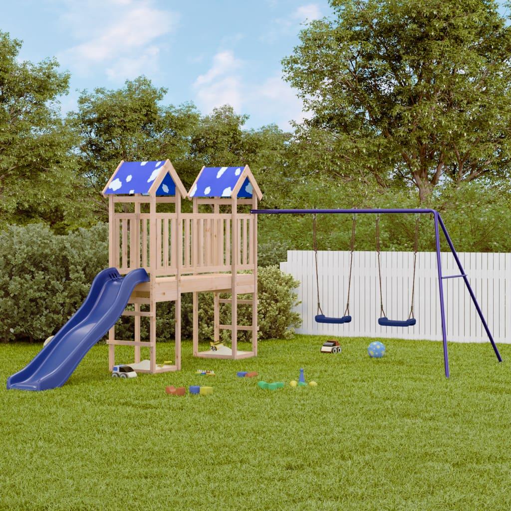 Outdoor Playset Solid Wood Douglas