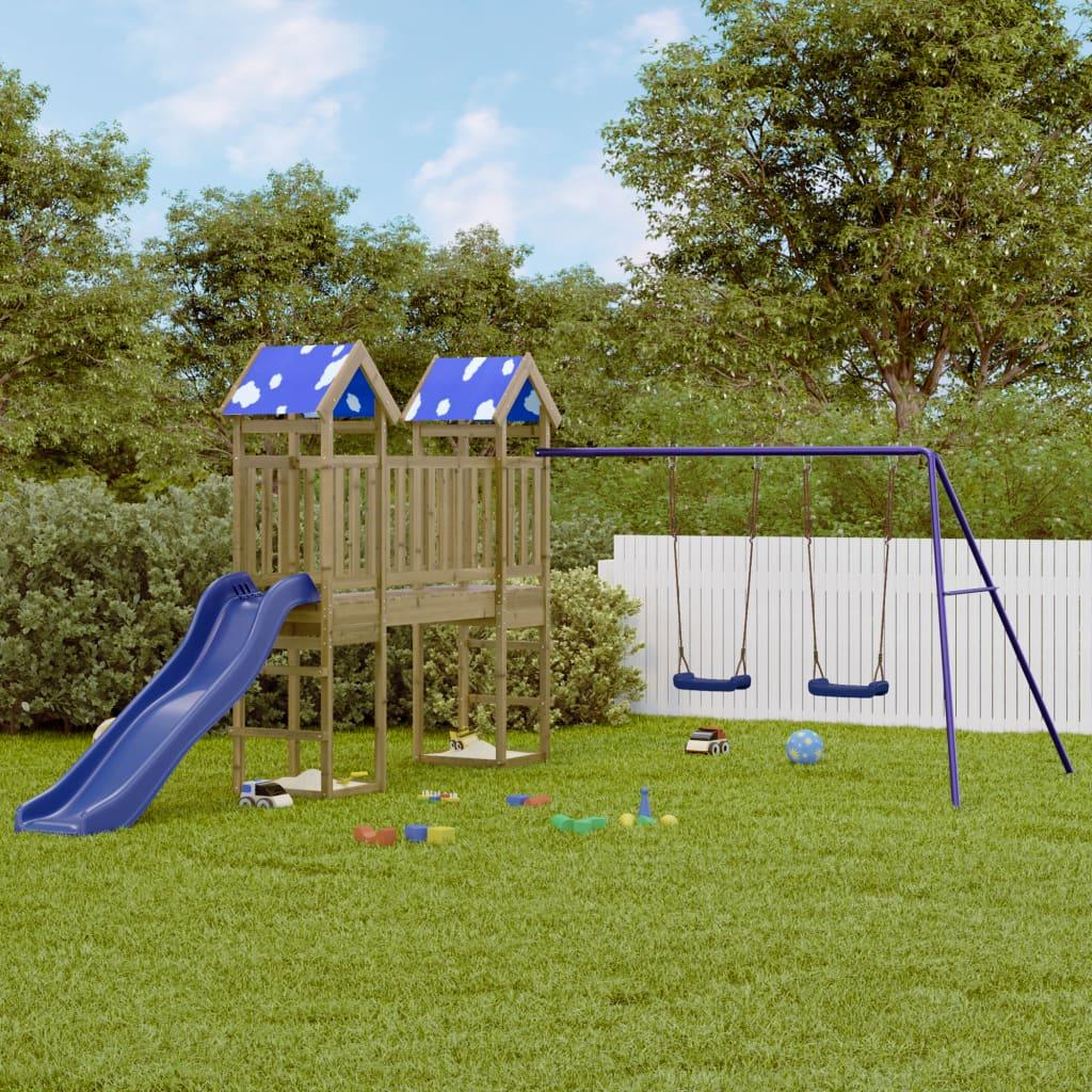 Outdoor Playset Solid Wood Douglas