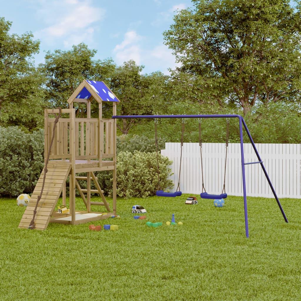 Outdoor Playset Solid Wood Douglas