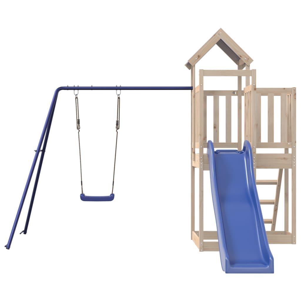 Outdoor Playset Solid Wood Pine