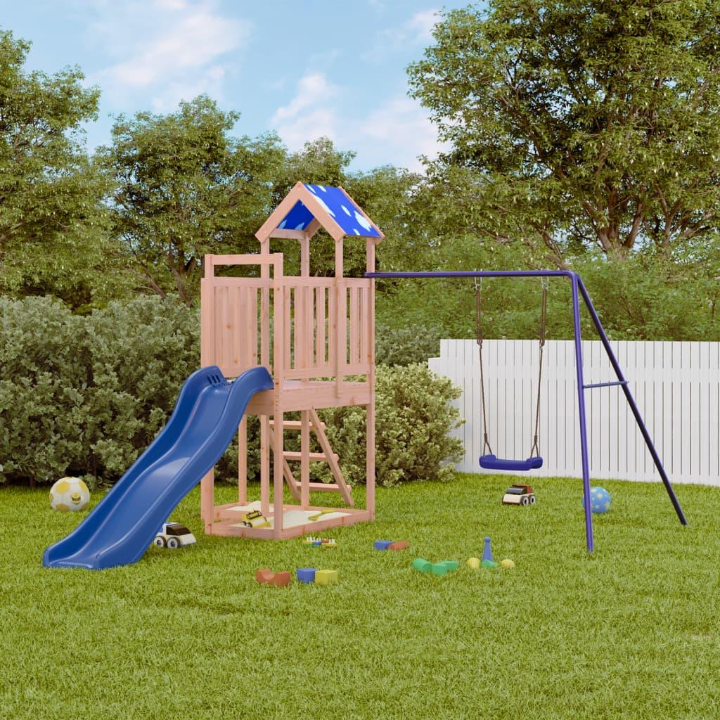 Outdoor Playset Solid Wood Pine