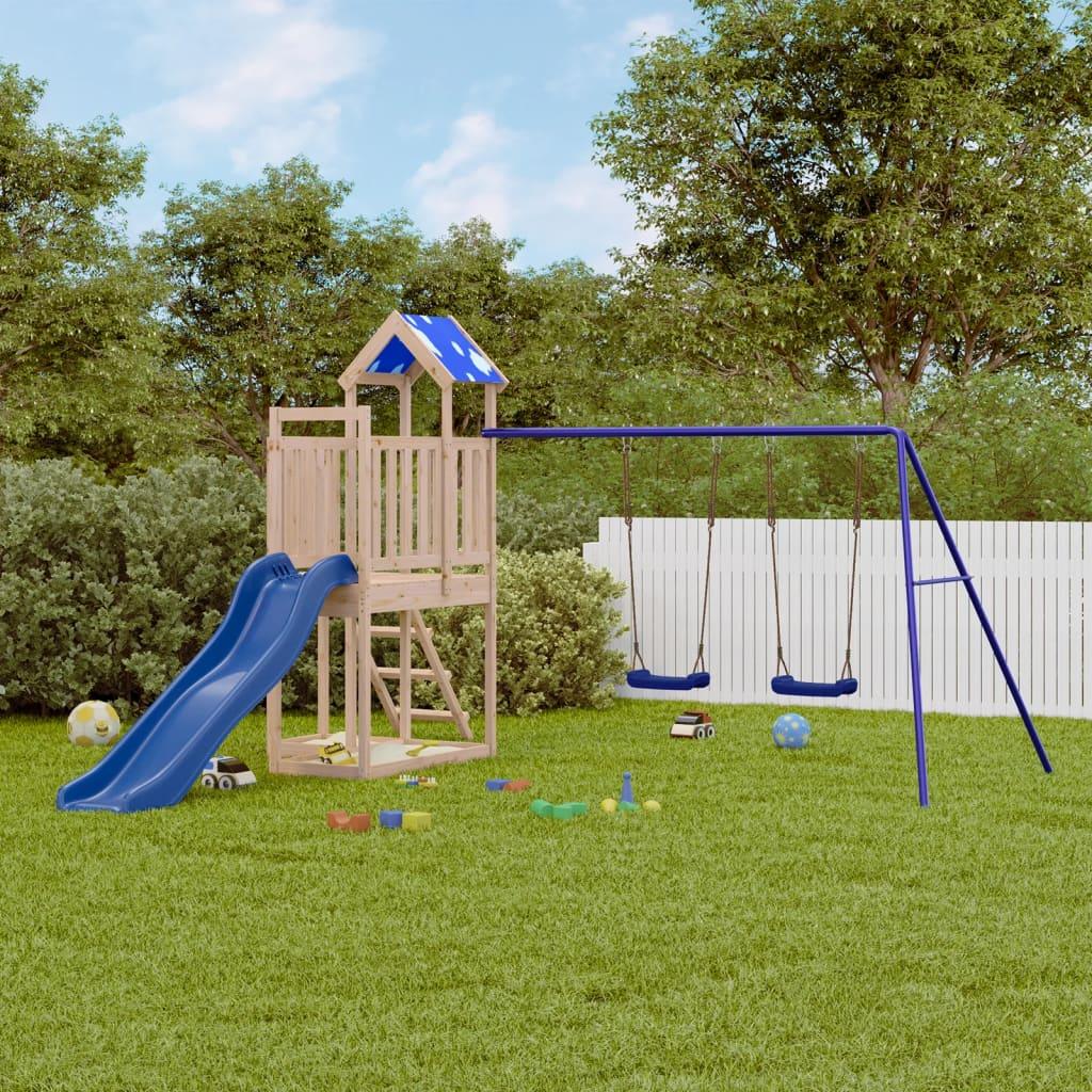 Outdoor Playset Solid Wood Douglas