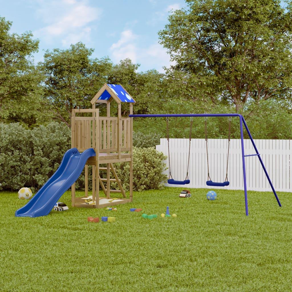 Outdoor Playset Solid Wood Douglas