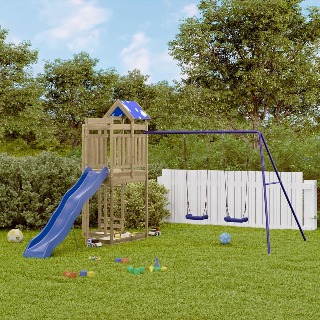 Outdoor Playset Solid Wood Douglas