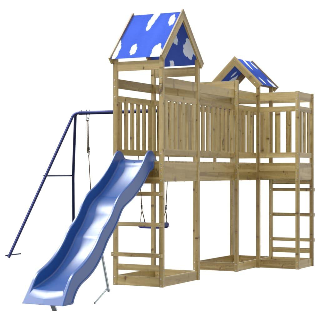 Outdoor Playset Impregnated Wood Pine