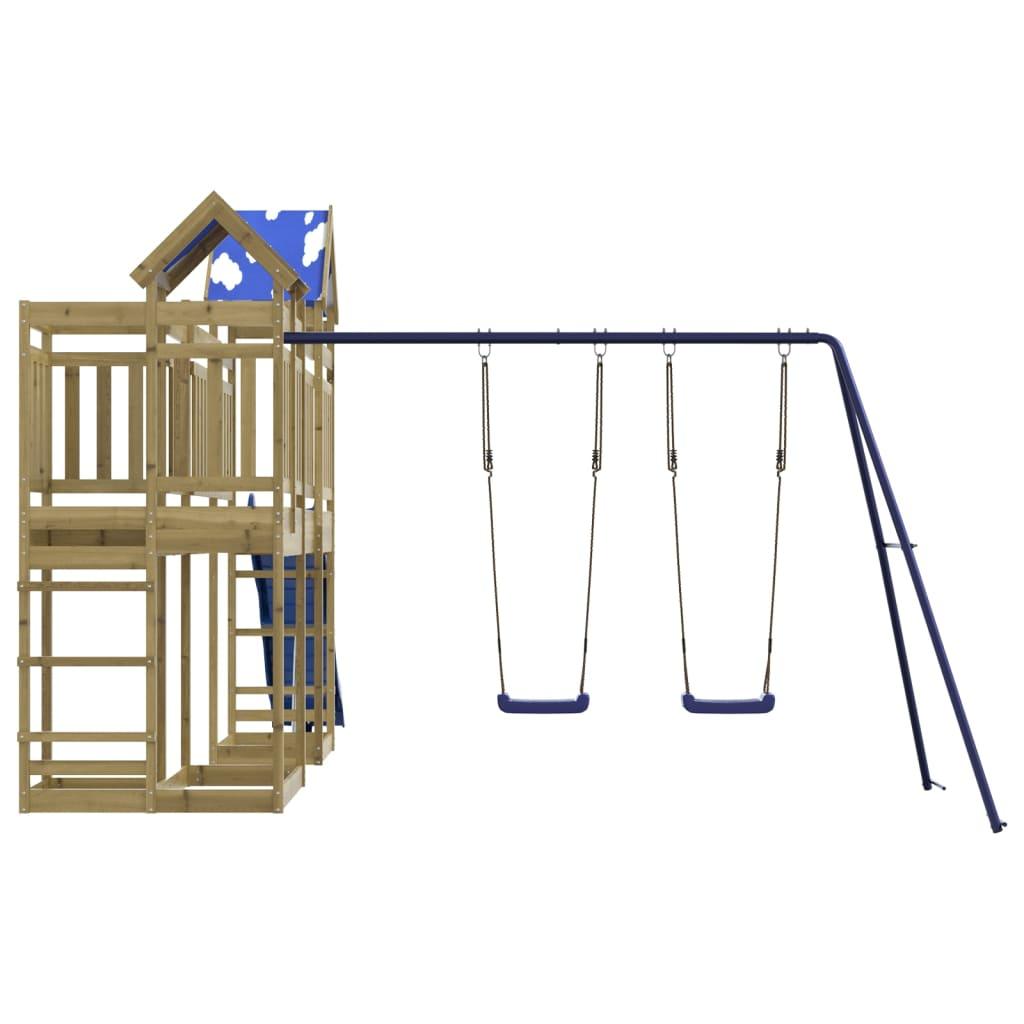 Outdoor Playset Impregnated Wood Pine