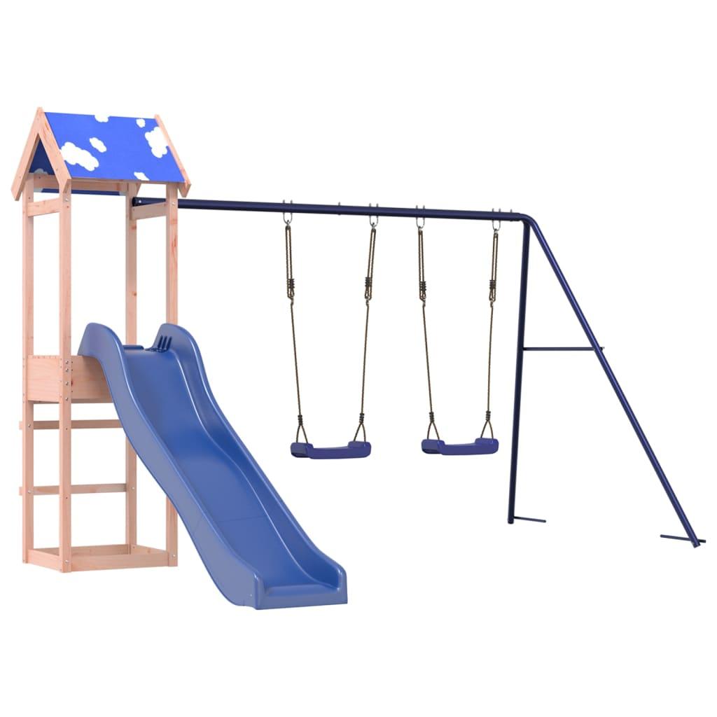 Outdoor Playset Solid Wood Douglas