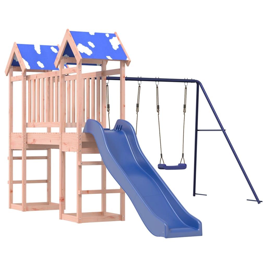 Outdoor Playset Solid Wood Douglas