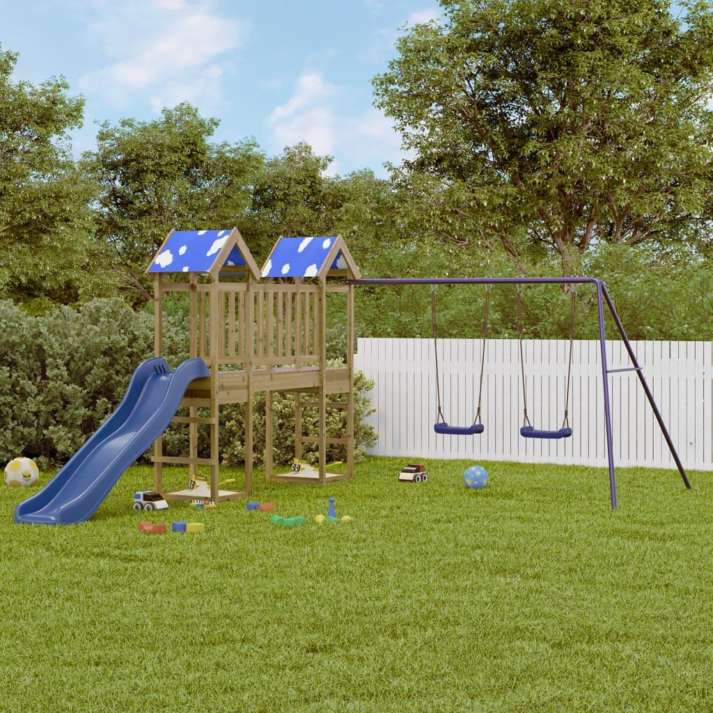 Outdoor Playset Solid Wood Douglas