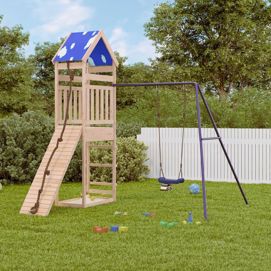 Outdoor Playset Solid Wood Douglas