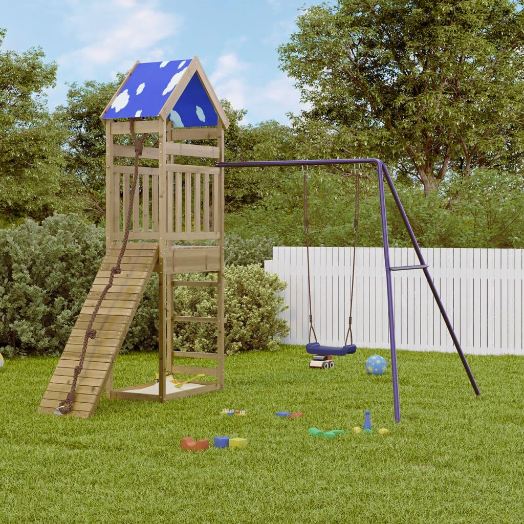 Outdoor Playset Solid Wood Douglas