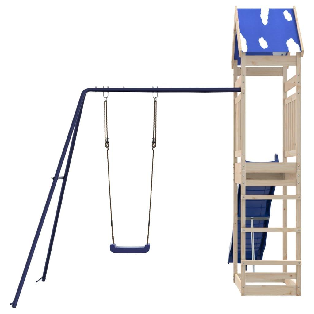 Outdoor Playset Solid Wood Pine